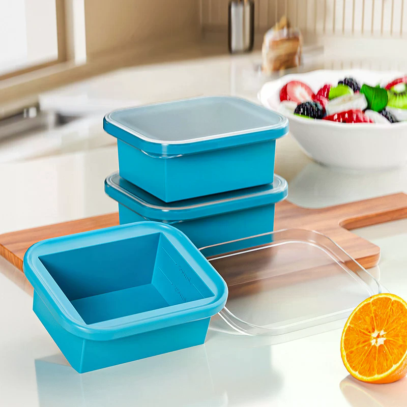Silicone Freezing Tray With Pl – Meal Prep Containers recenzja i cena