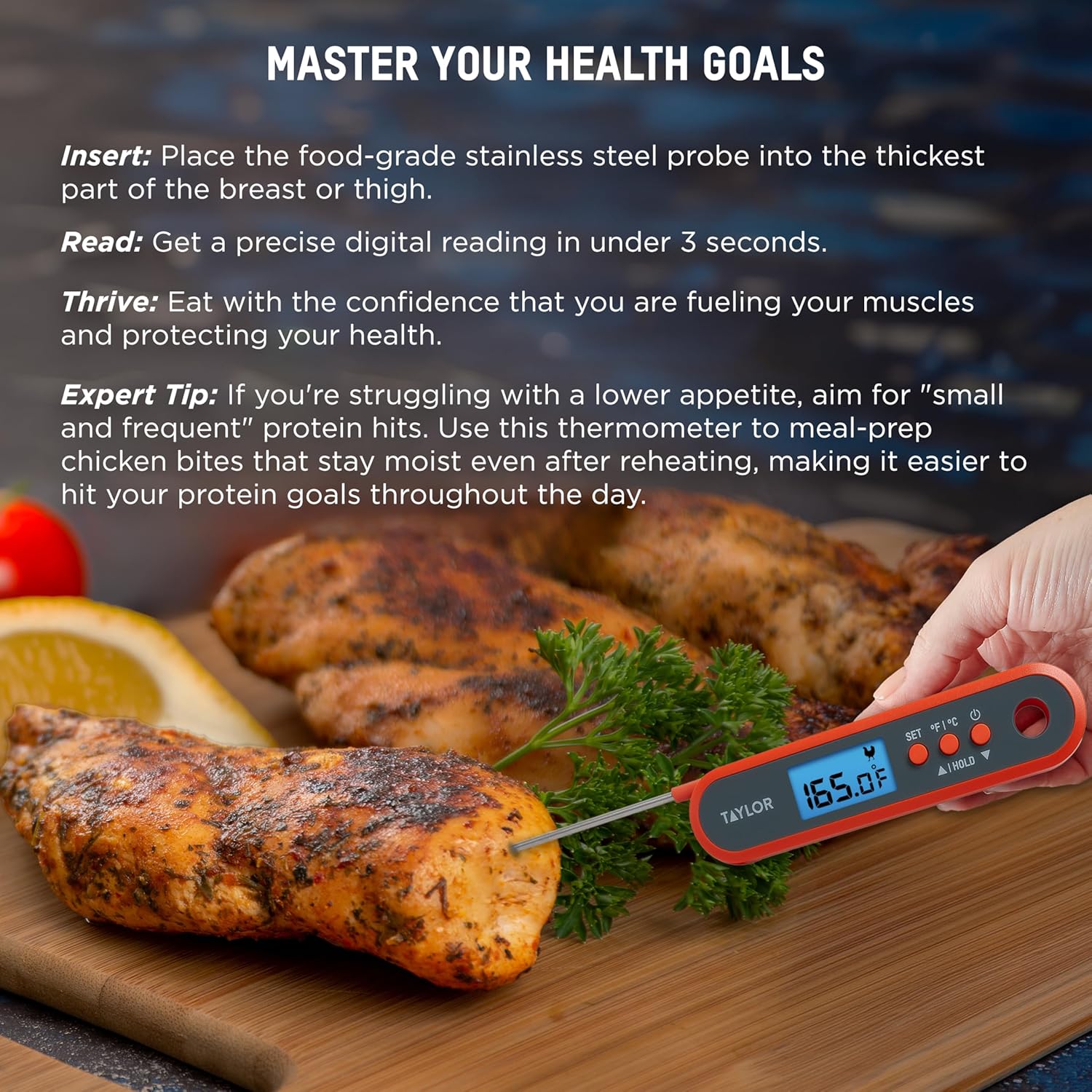 Digital Waterproof Meat Thermo – Meal Prep High Protein recenzja i cena