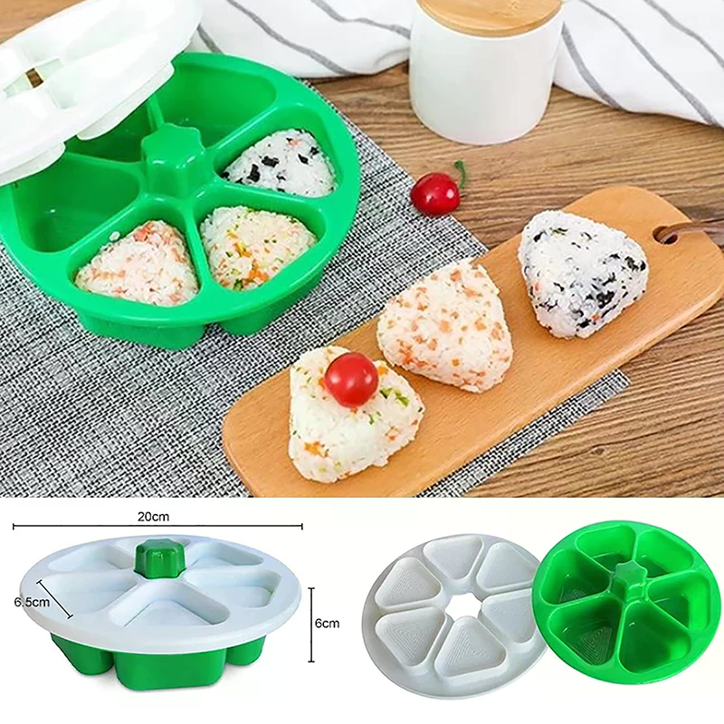 Latest 6 Compartment Rice Ball – Rice Ball Mold recenzja i cena
