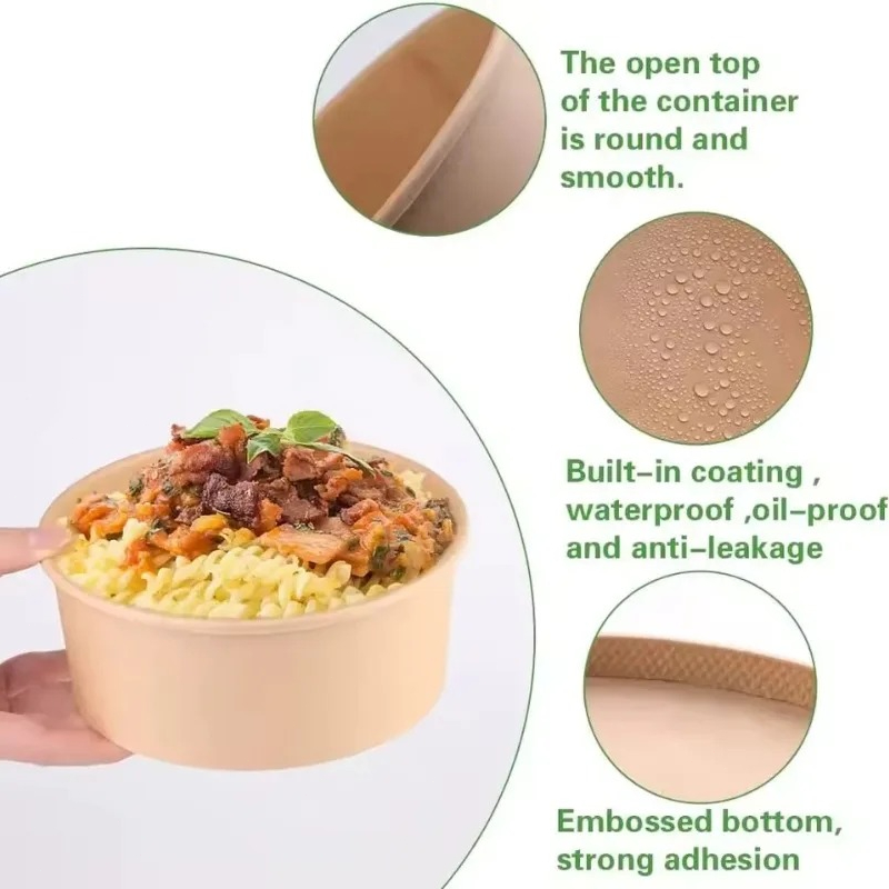 10/20PCS Kraft Paper Round Bow – Meal Prep Noodles recenzja i cena