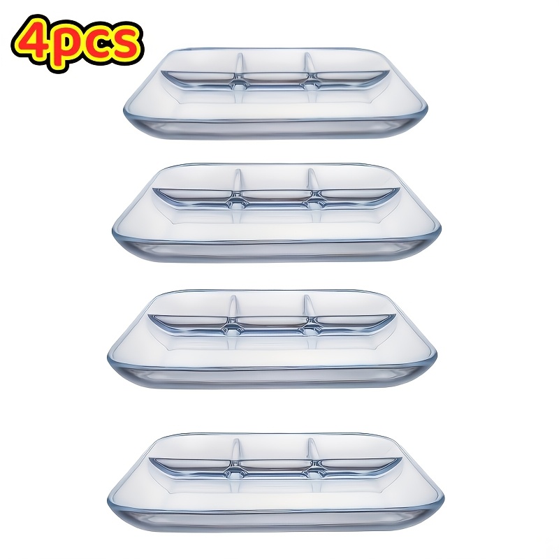 4-Pack Glass Serving Platters  – Meal Prep Noodles recenzja i cena