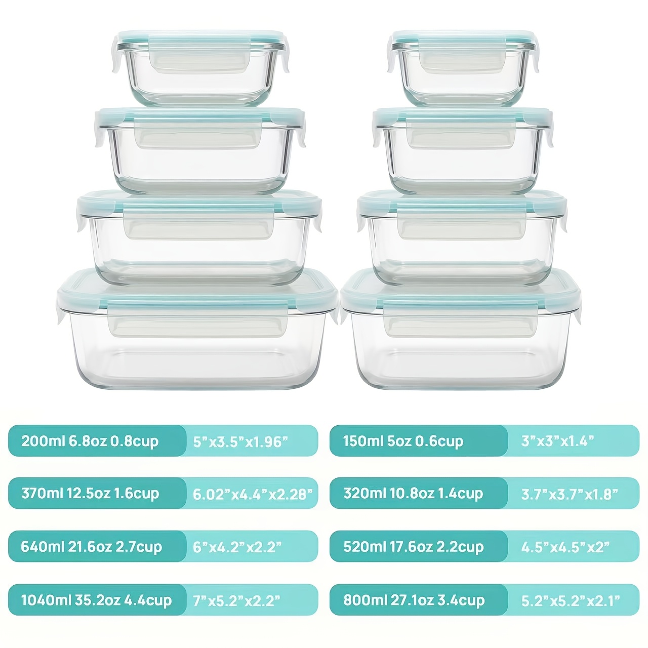 Premium Glass Food Storage Con – Meal Prep Containers recenzja i cena