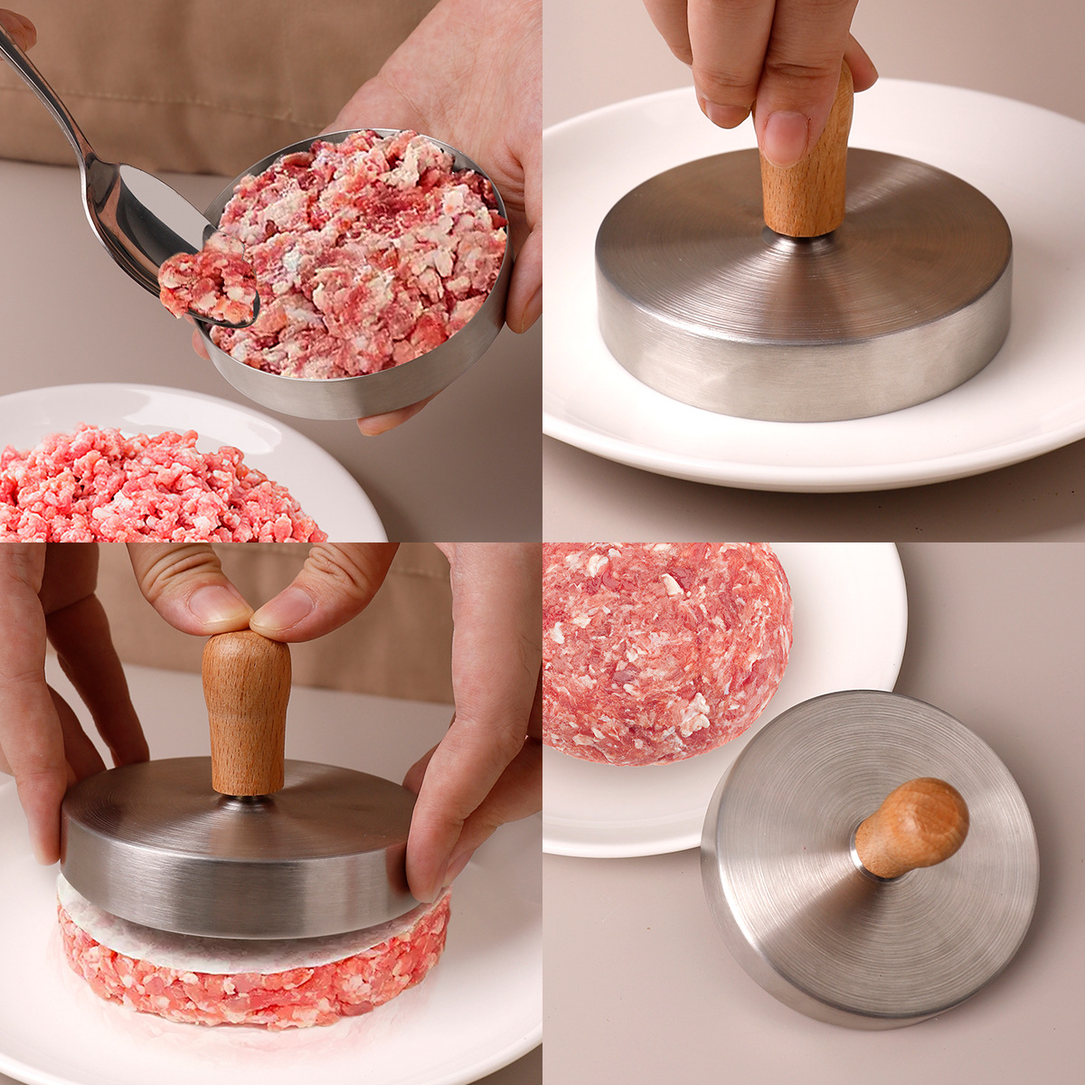 Stainless steel burger beef pa – Rice Ball Mold recenzja i cena