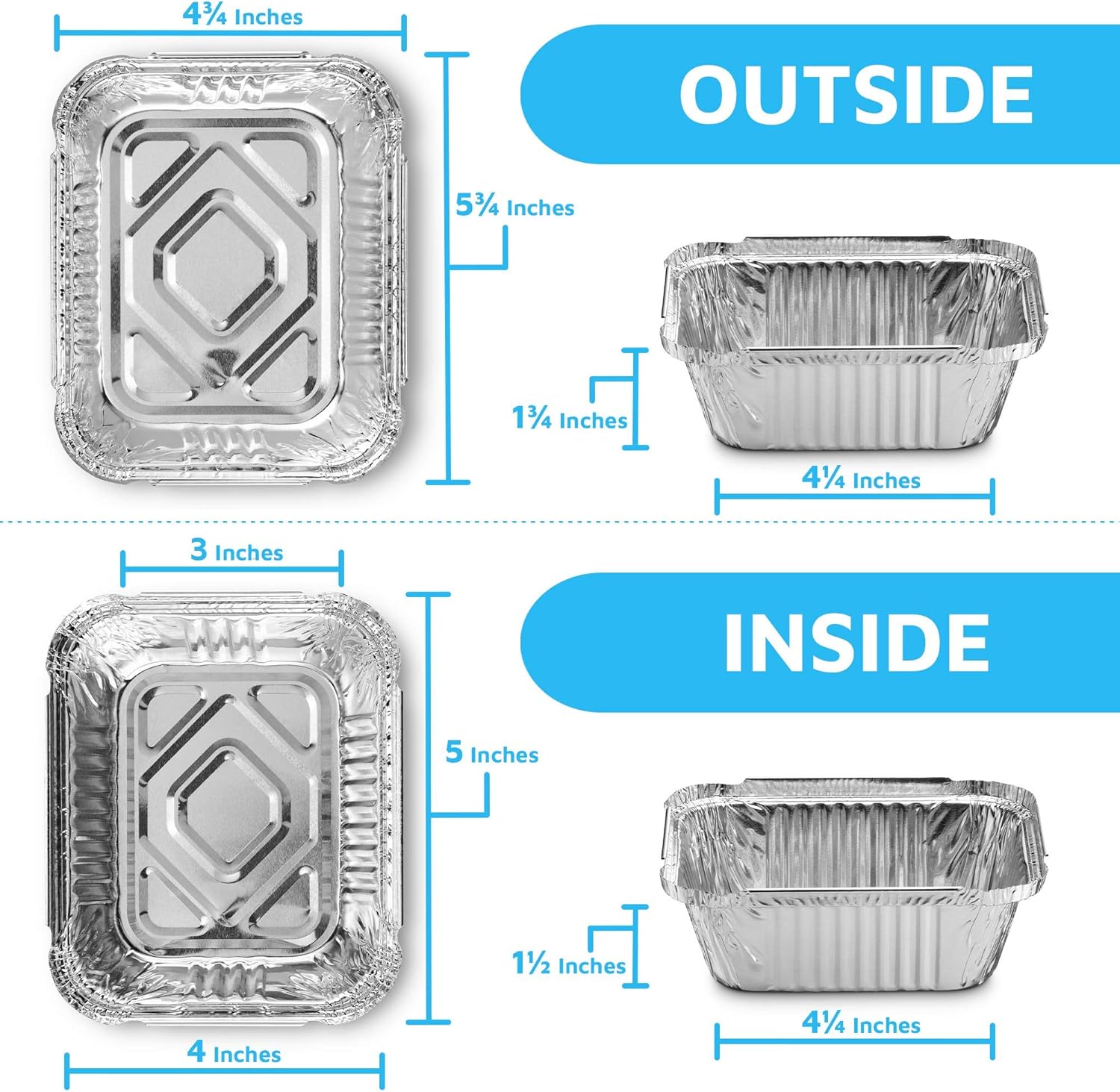 Disposable Takeout Pans with C – Meal Prep Containers recenzja i cena