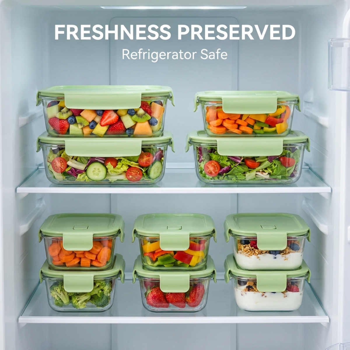 High Borosilicate Glass Lunch  – Meal Prep Healthy Lunch recenzja i cena