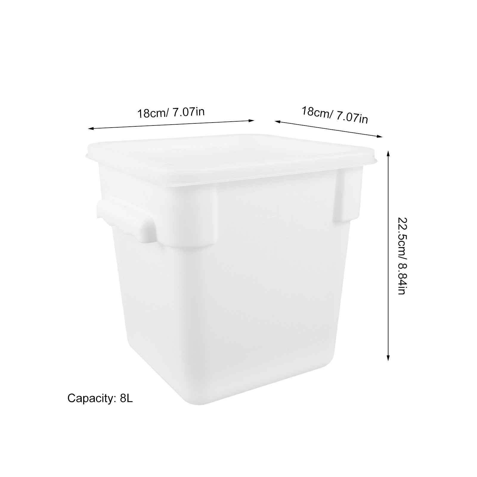8L Large Square Storage Contai – Meal Prep Containers recenzja i cena