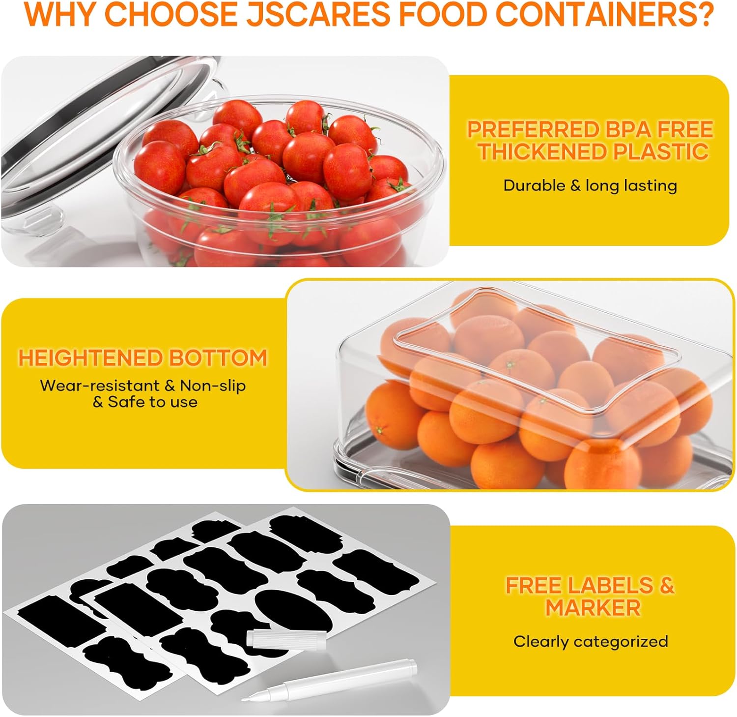 52 PCS Food Storage Containers – Meal Prep Containers recenzja i cena
