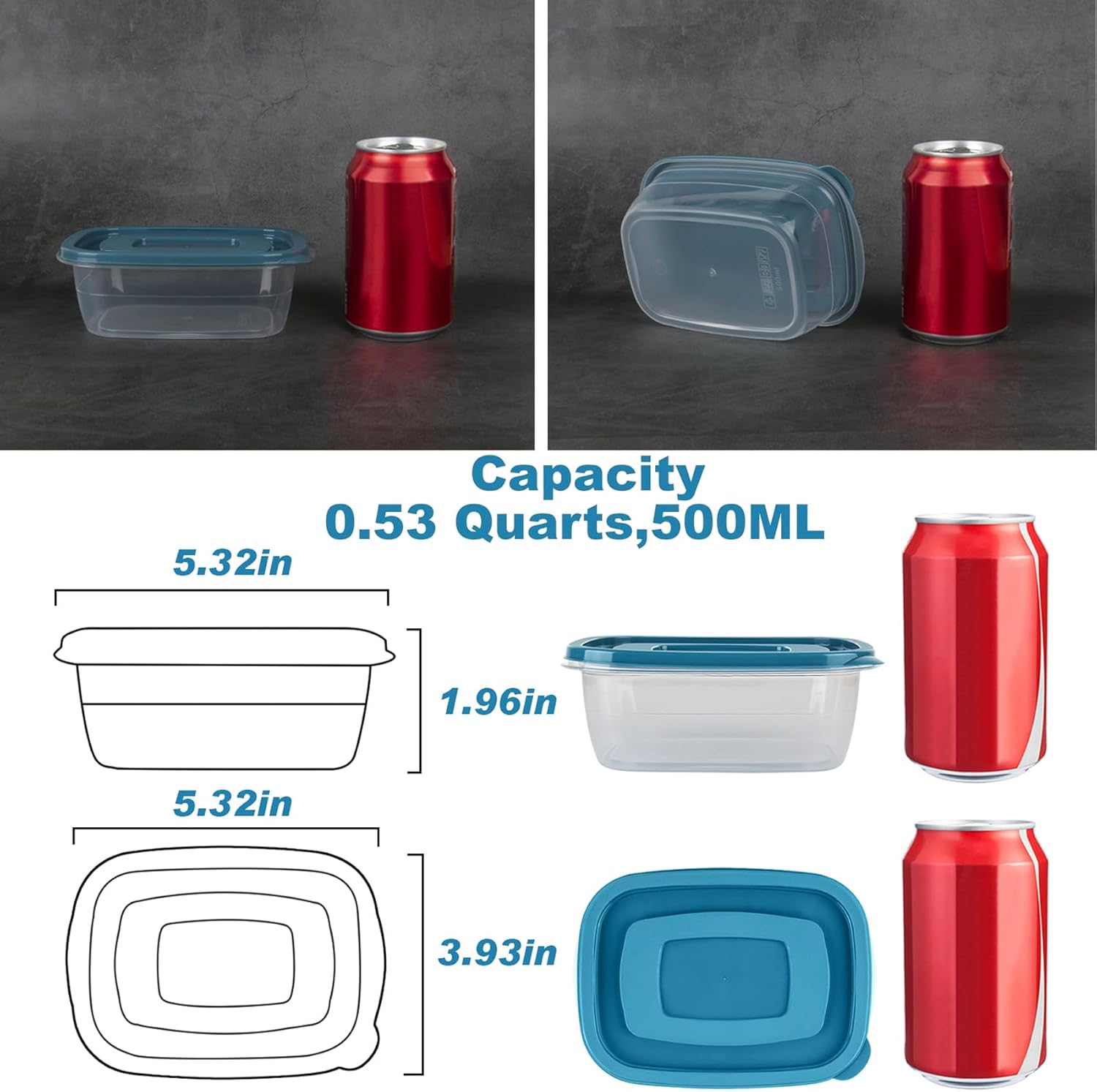5-Pack BPA-Free Meal Prep Cont – Meal Prep Containers recenzja i cena