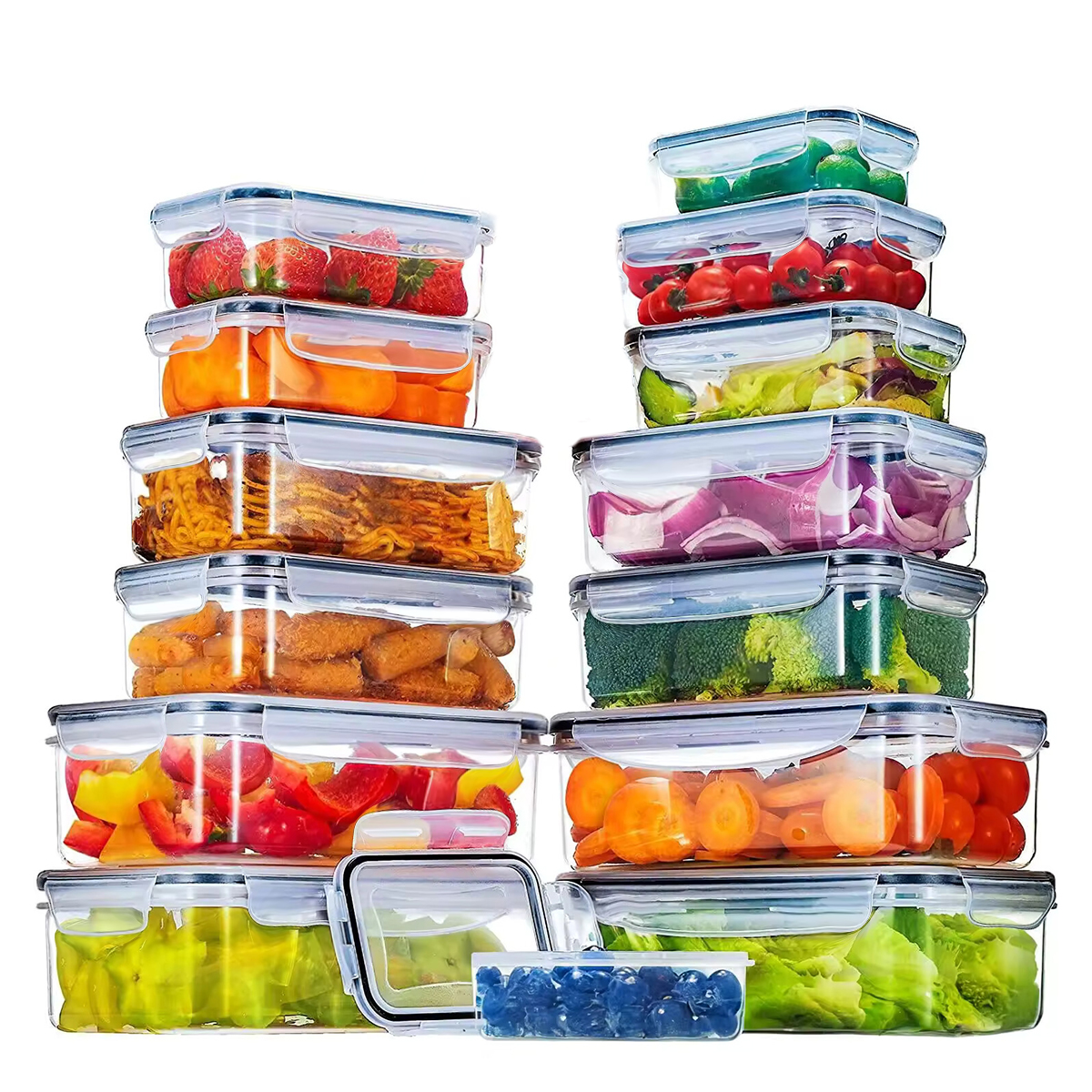 34PCS-Assorted Size Airtight F – Meal Prep Containers recenzja i cena