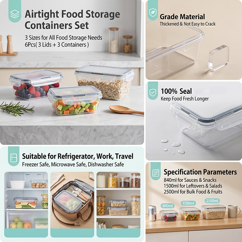 34PCS-Assorted Size Airtight F – Meal Prep Containers recenzja i cena