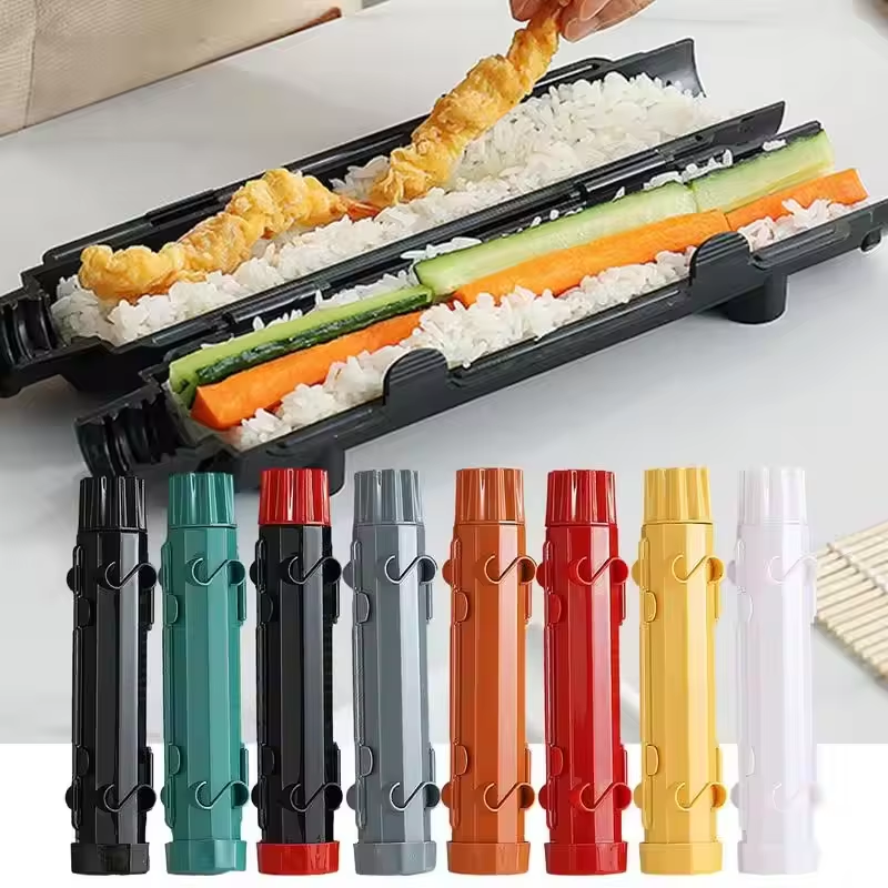 DIY Cylinder Sushi Making Mach – Rice Ball Mold recenzja i cena