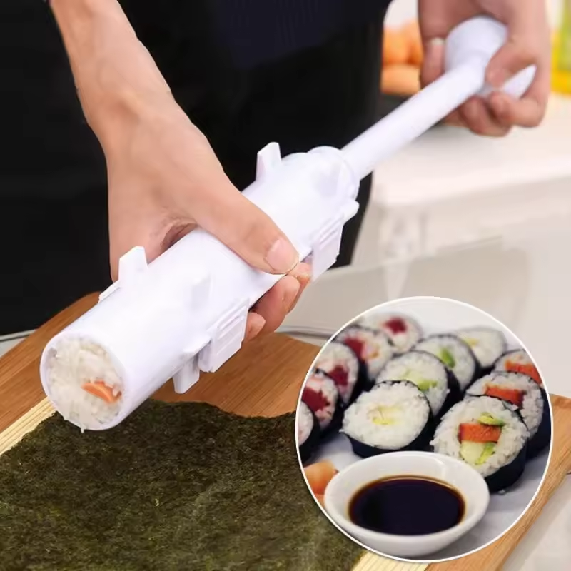 DIY Cylinder Sushi Making Mach – Rice Ball Mold recenzja i cena