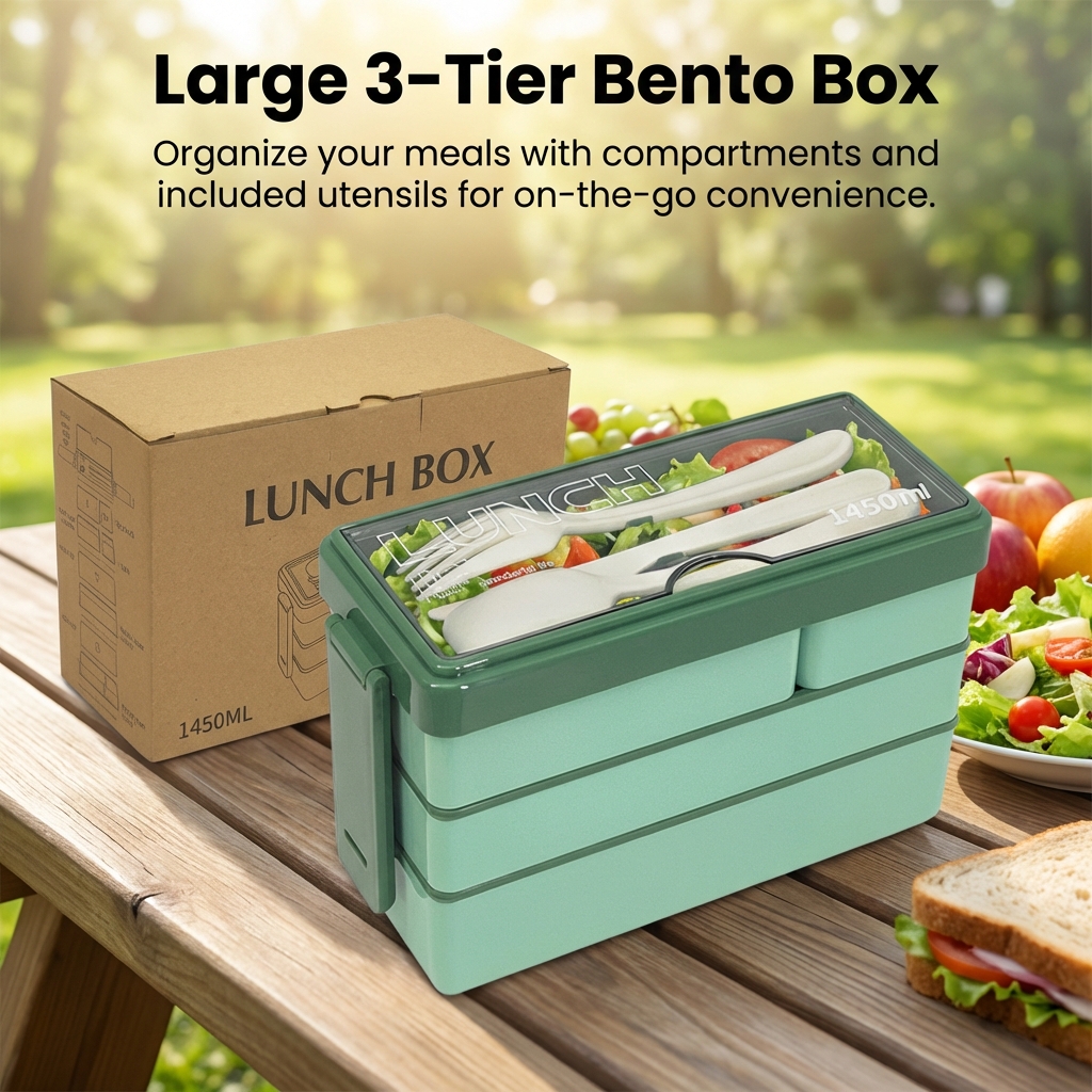 Plastic Lunch Box Microwave Sa – Meal Prep Healthy Lunch recenzja i cena